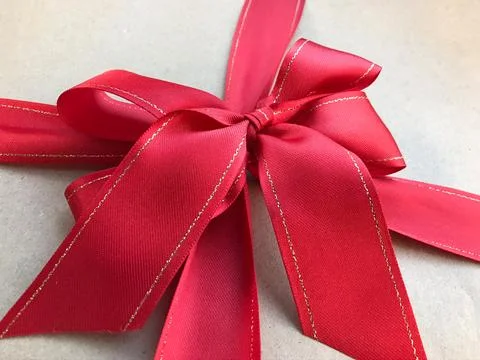 Red bow Stock Photos