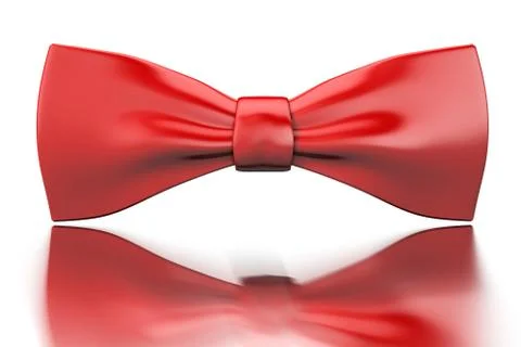 Red bow-tie Stock Photos