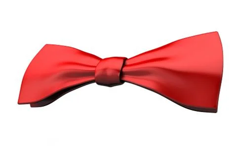 Red bow-tie Stock Photos