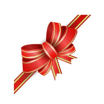 Red bow. Vector Stock Illustration
