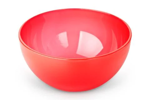 Red bowl Stock Photos