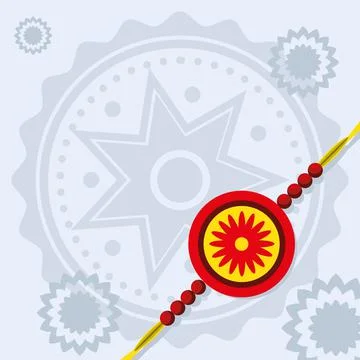 Red bracelet accessory Illustrazione stock