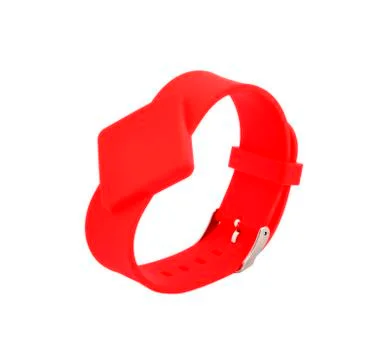 Red bracelet Stock Photos