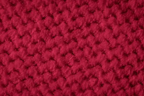 Red braided material with an interesting pattern Stock Photos