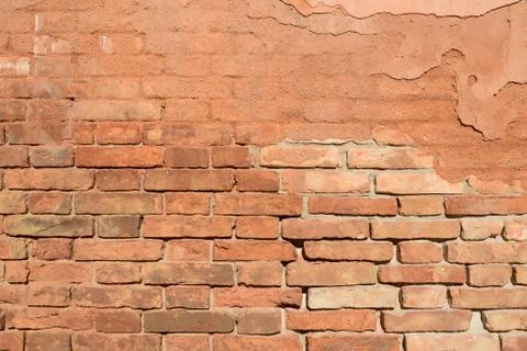 Red brick background 스톡 사진