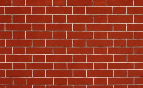 Red Brick Background Foto stock