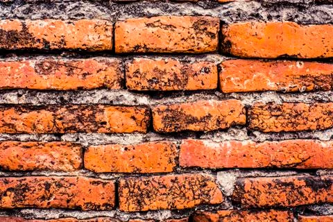 Red Brick Background Stock Photos