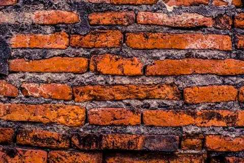 Red Brick Background Stock Photos