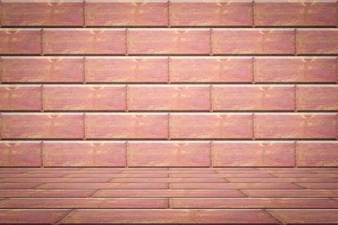 Red brick background Stock Photos