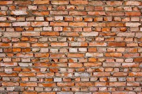 Red brick background texture Foto stock