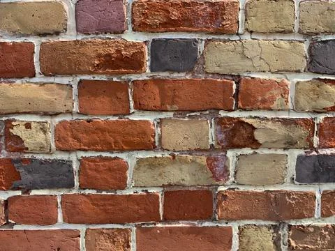 Red brick backround Stock Photos