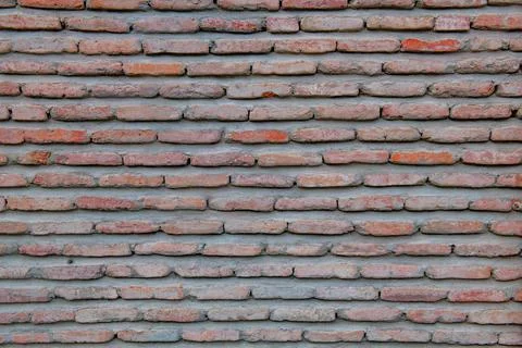 Red brick brickwork texture very textured Stock Photos
