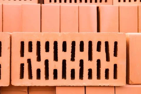The red brick building on the basis of Stock Photos