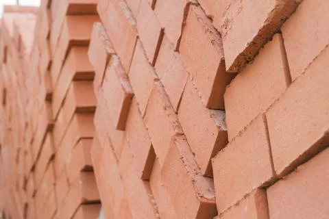 The red brick building on the basis of Stock Photos