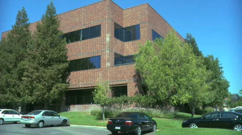 Red Brick Building Stock Footage 538942