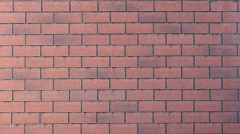 Red brick facade tile texture Stock Photos