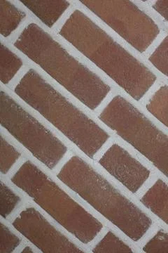Red brick old german wall macro background stock photo high quality prints Stock Photos