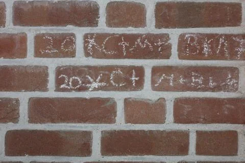 Red brick old german wall macro background stock photo high quality prints Stock Photos