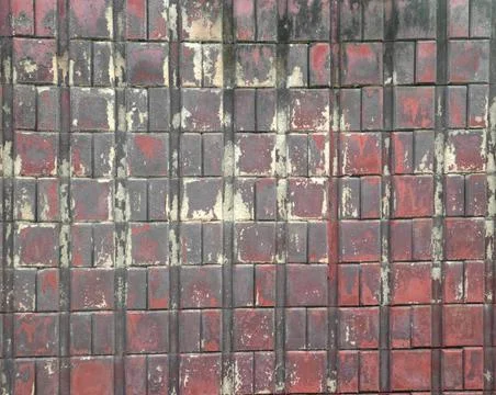 Red brick pattern. Old brick wall Stock Photos