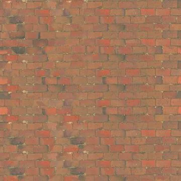 Red Brick Paver Pattern Seamless Surface Texture Stock Photos