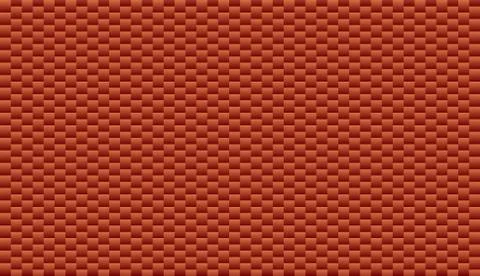 Red brick plastic texture repeat carbon, block geometric seamless virtual bac Stock Illustration