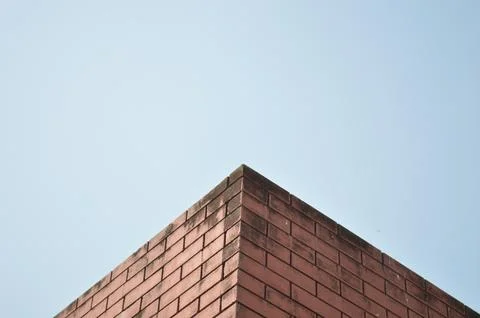 Red Brick Seamless Texture. Red brick wall texture. Red pattern Stock Photos