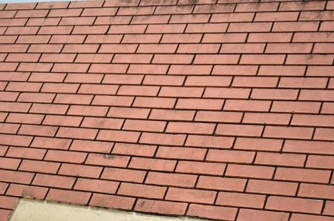 Red Brick Seamless Texture. Red brick wall texture. Red pattern Stock Photos