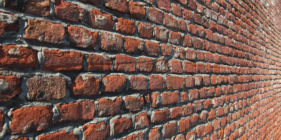 Red brick texture background Stock Photos