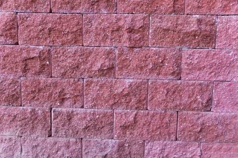 Red brick texture Foto stock