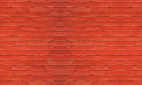 Red brick texture wall brick wall Foto stock
