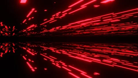 Red Brick Unusual Brick Abstract Background VJ Loop in 4K Stock Footage 334718884