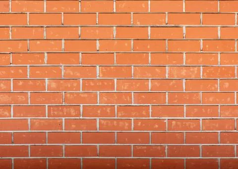 Red brick wall as abstract background Stockfoto's
