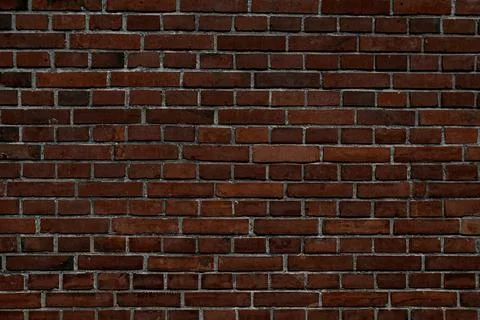 Red brick wall. Abstract background texture. Seamless pattern. Wallpaper Foto stock