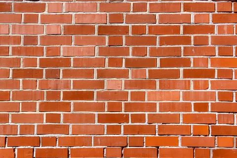 Red brick wall as background 1 Stock Photos