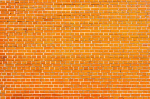 Red brick wall for background and texture Stock Photos