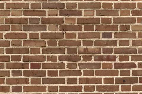 Red Brick Wall Background and Texture Foto stock