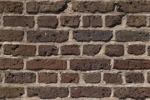 Red Brick Wall Background and Texture Foto stock