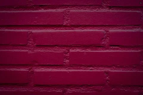 Red brick wall background. Brick wall texture. Stock Photos