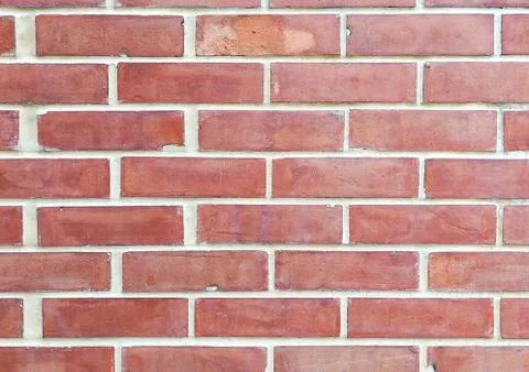 Red brick wall background., New brick wall , texture Stock Photos