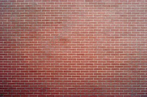 Red brick wall for background or texture Stock Photos