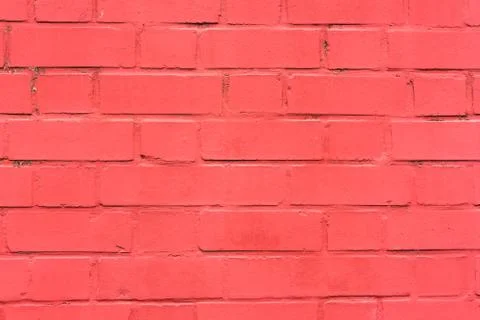 Red Brick wall for background or texture Stock Photos