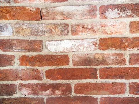 Red brick wall background Stock Photos
