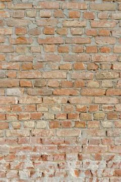 Red brick wall background Stock Photos