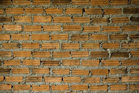 Red brick wall background Stock Photos