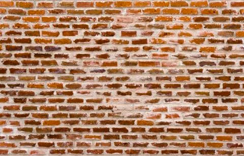 Red Brick Wall Background Stock Photos