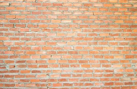 Red brick wall background Stockfoto's