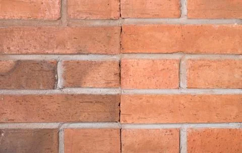 Red brick wall. background Stock Photos