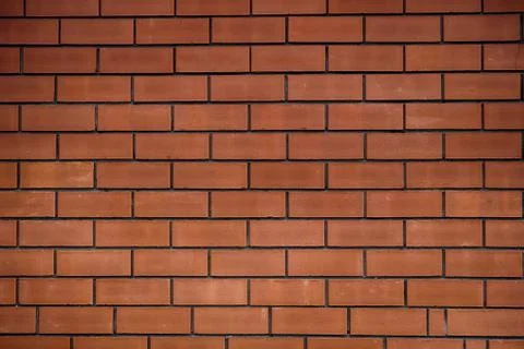 Red brick wall background Stock Photos