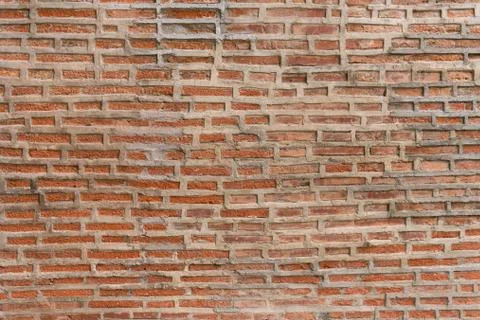 Red Brick Wall Background Foto stock