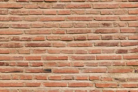 Red Brick Wall Background Stock Photos